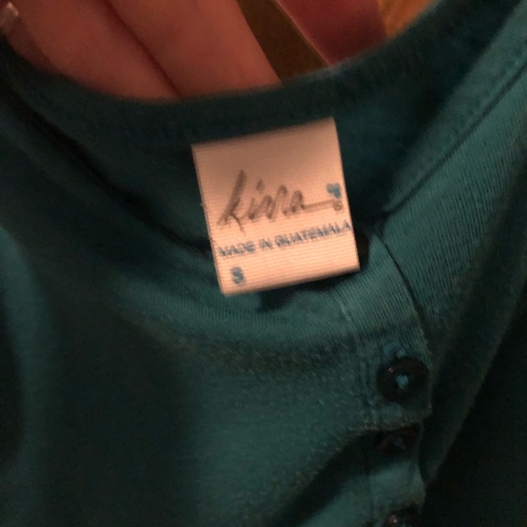 Teal tank top - Picture 4 of 4